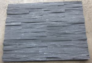 black slate cultural stone wall tile ledgestone wall stacked cladding panel stacked stone veneers