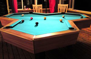 Skillful Manufacturer Customized Stone Billiard Table Stone Craft