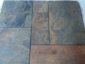 Slate Stone Flooring Paving Tiles for Outdoor / Indoor