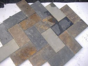 Good natural slate stone for flooring and dirveway